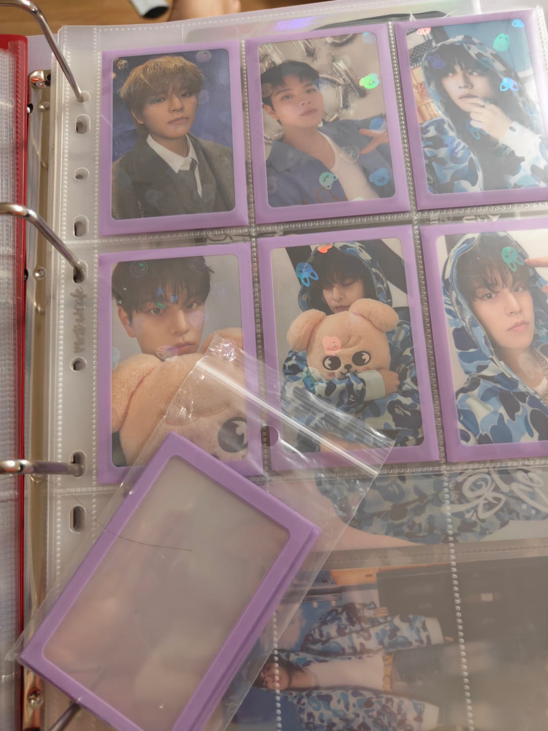 Customer photo review of PREMIUM FRAME SLEEVES - LILAC VER