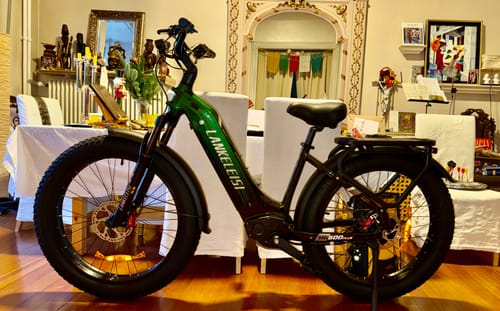 Customer photo review of Lankeleisi MG600 Plus 2025 Version 26" Fat Bike 960Wh All Terrain SUV E-Bike with Torque Sensor 48V 20Ah Battery  [Pre-order]