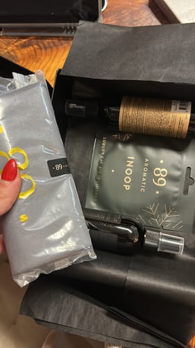 Customer photo review of Car Care Set (Winter Collection Inoop) - disponível em Portugal