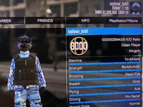 Customer photo review of IMG CUENTA DIAMANTE (1 BILLON) + NIVEL RANDOM [PS4/PS5]