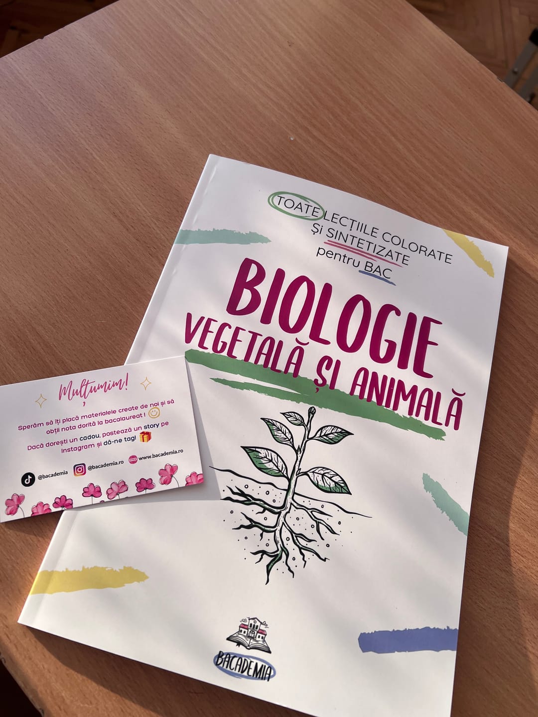 Customer photo review of Carte Biologie Vegetală și Animală Bacalaureat (clasele IX-X) Bacademia
