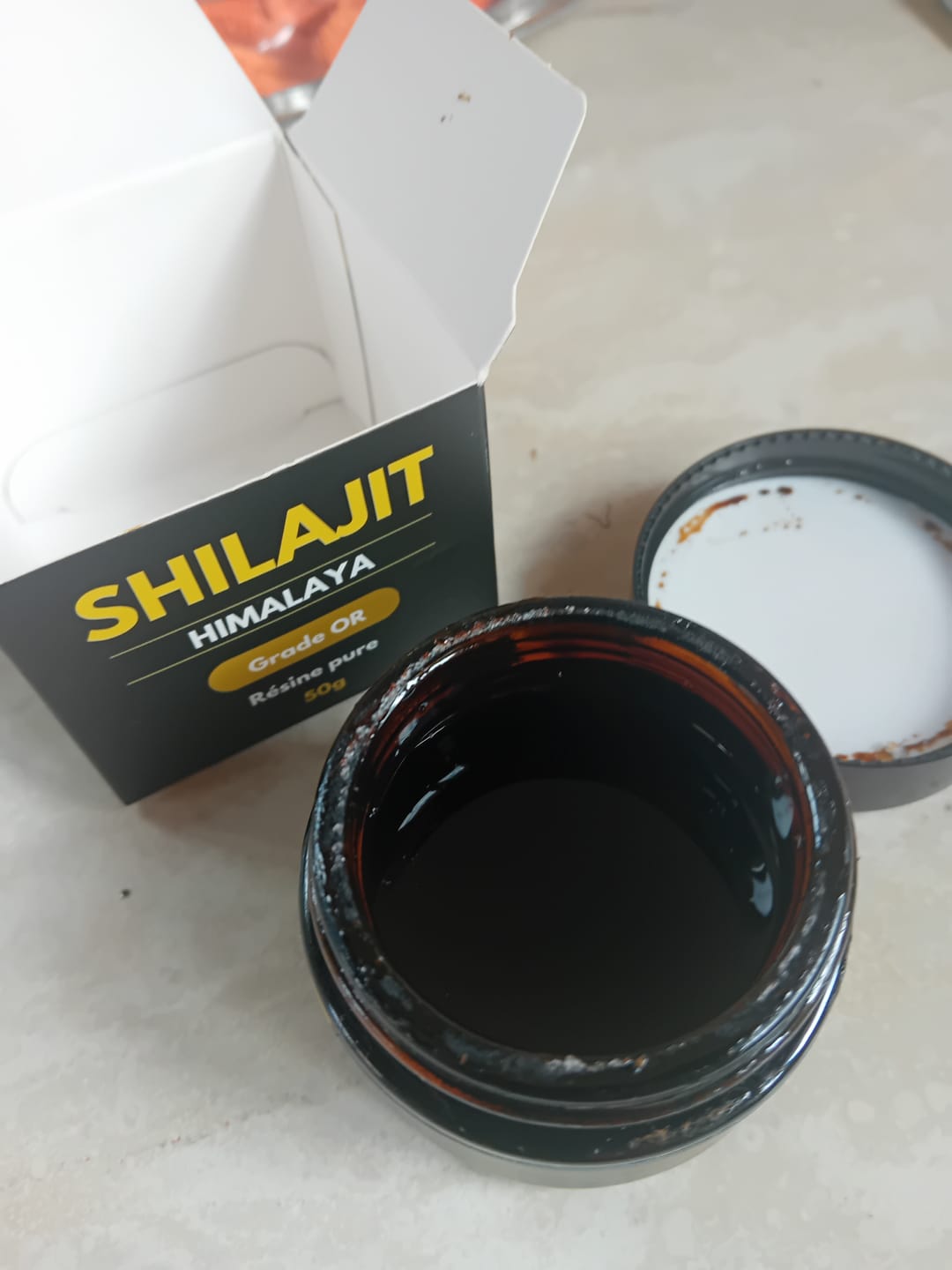 Customer photo review of SHILAJIT (RÉSINE PURE)