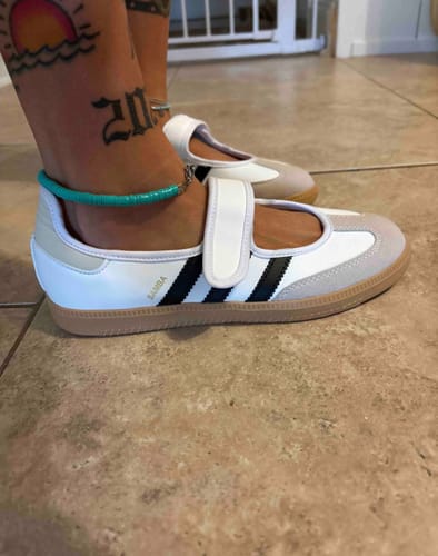 Customer photo review of adidas Samba Jane White Black Gum