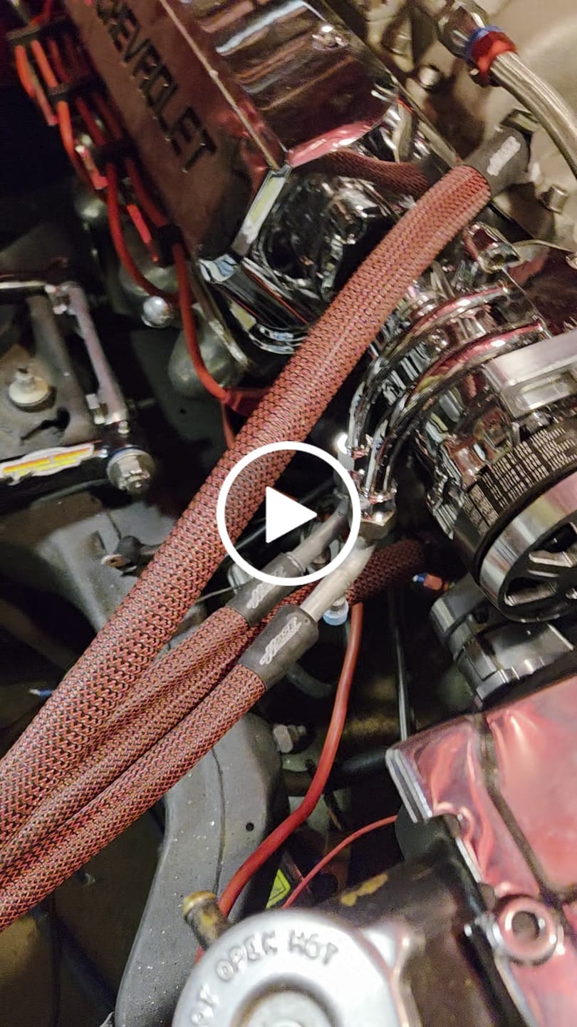 Customer video review of Heater Hose Skin Kit -Carbon Fiber/Kevlar