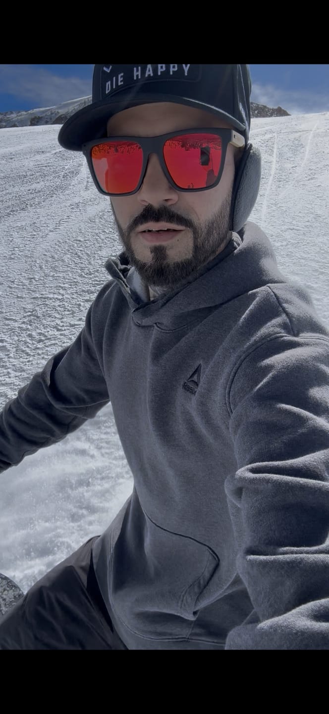 Customer photo review of 80Eighty® Polarized Bamboo Sunglasses - Red