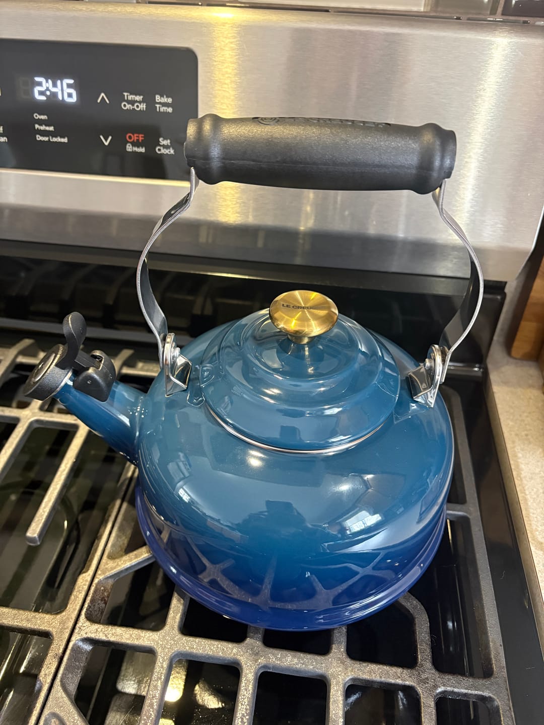 Customer photo review of Le Creuset Whistling Kettle - Classic