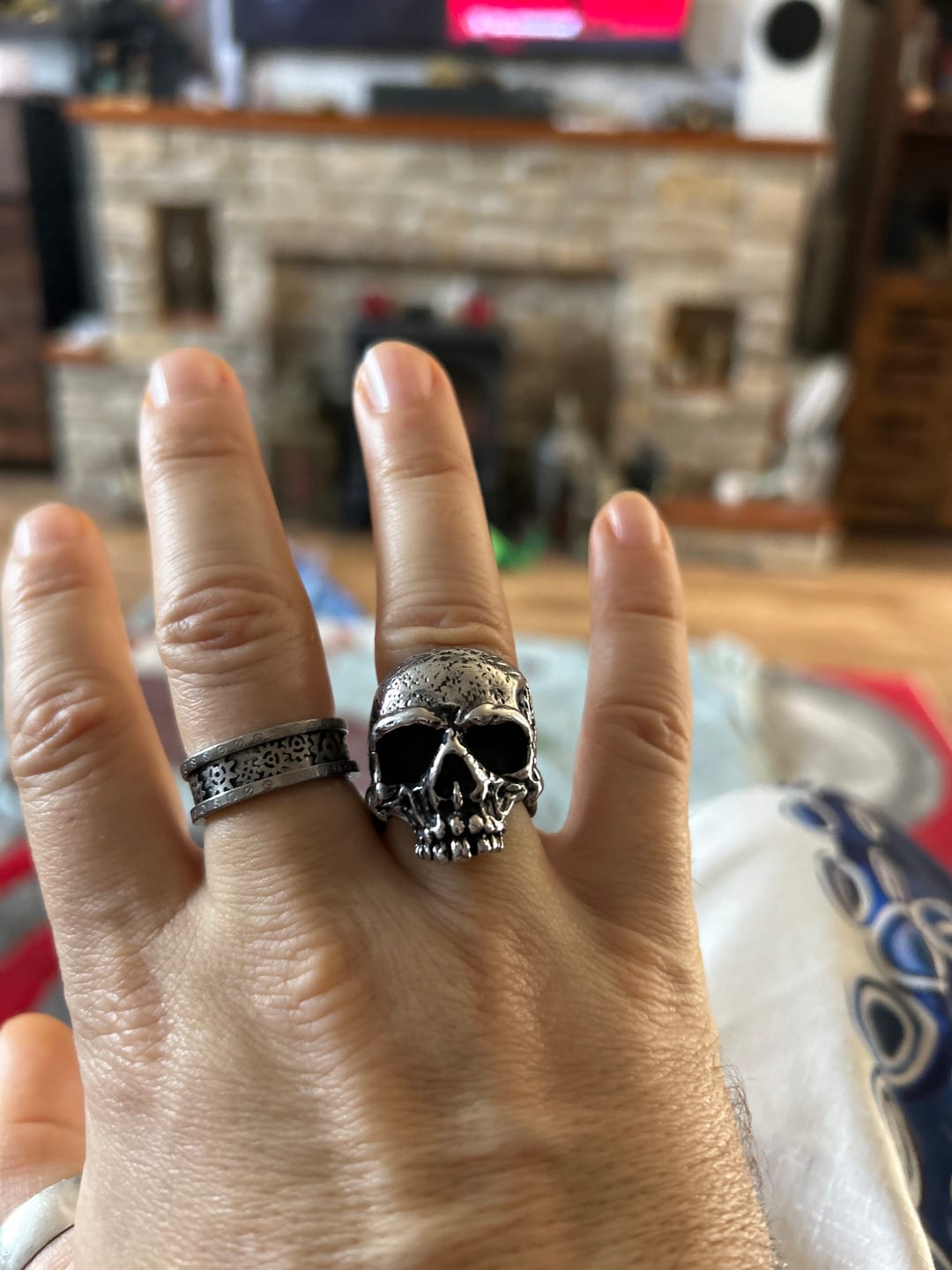 Customer photo review of ANCIENT SKULL.