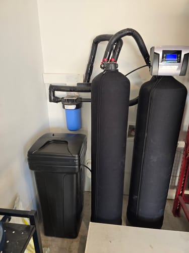 Customer photo review of SoftPro® Elite HE Water Softener for City Water (Industry's Best Softener & Filter Combo)