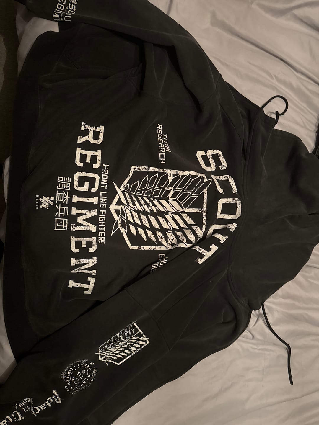 Customer photo review of 5138 - AOT©  x YLA Zip-Up Hoodies