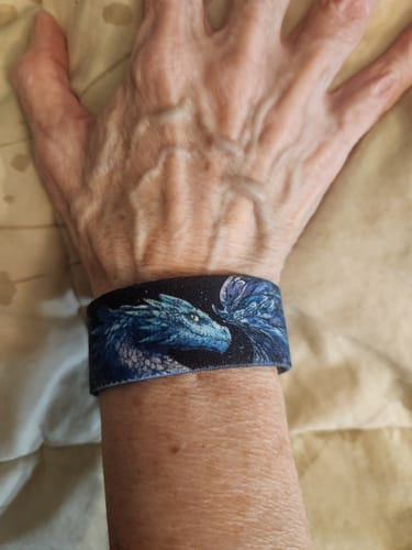 Customer photo review of Serenity Dragon Bracelet