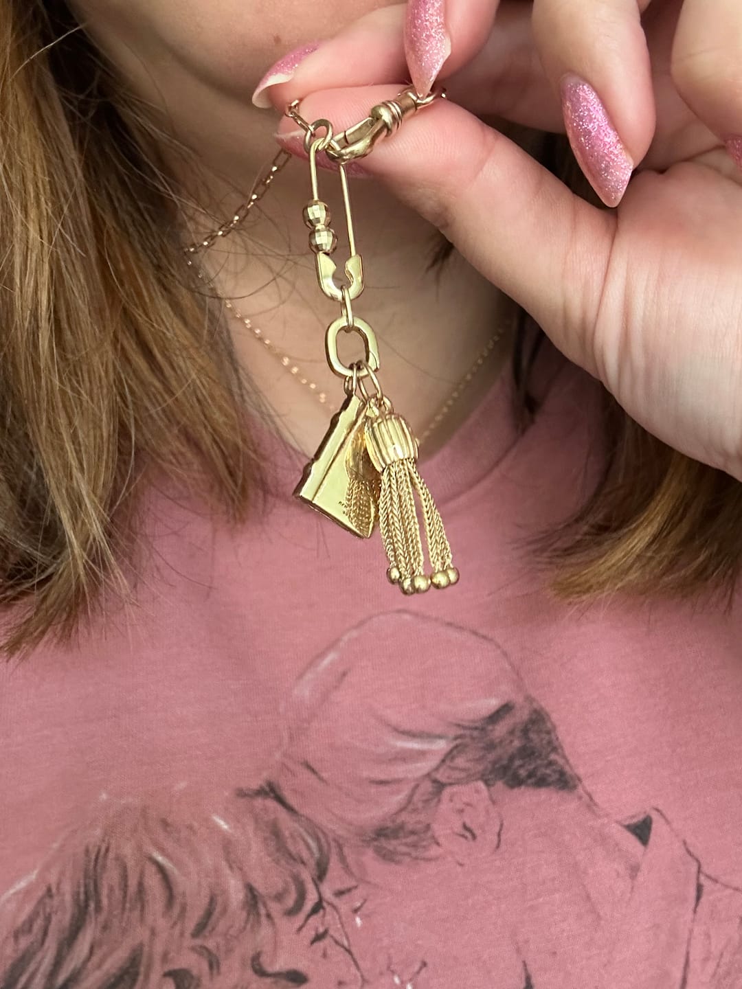Customer photo review of 14K Micro Disco Spacer Beads