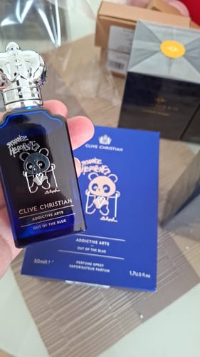 Customer photo review of Clive Christian Strange Heavens Out Of The Blue