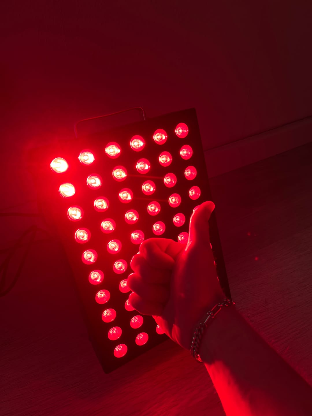 Customer photo review of AirRecovery® Panel Terapia De Luz Roja e Infrarroja