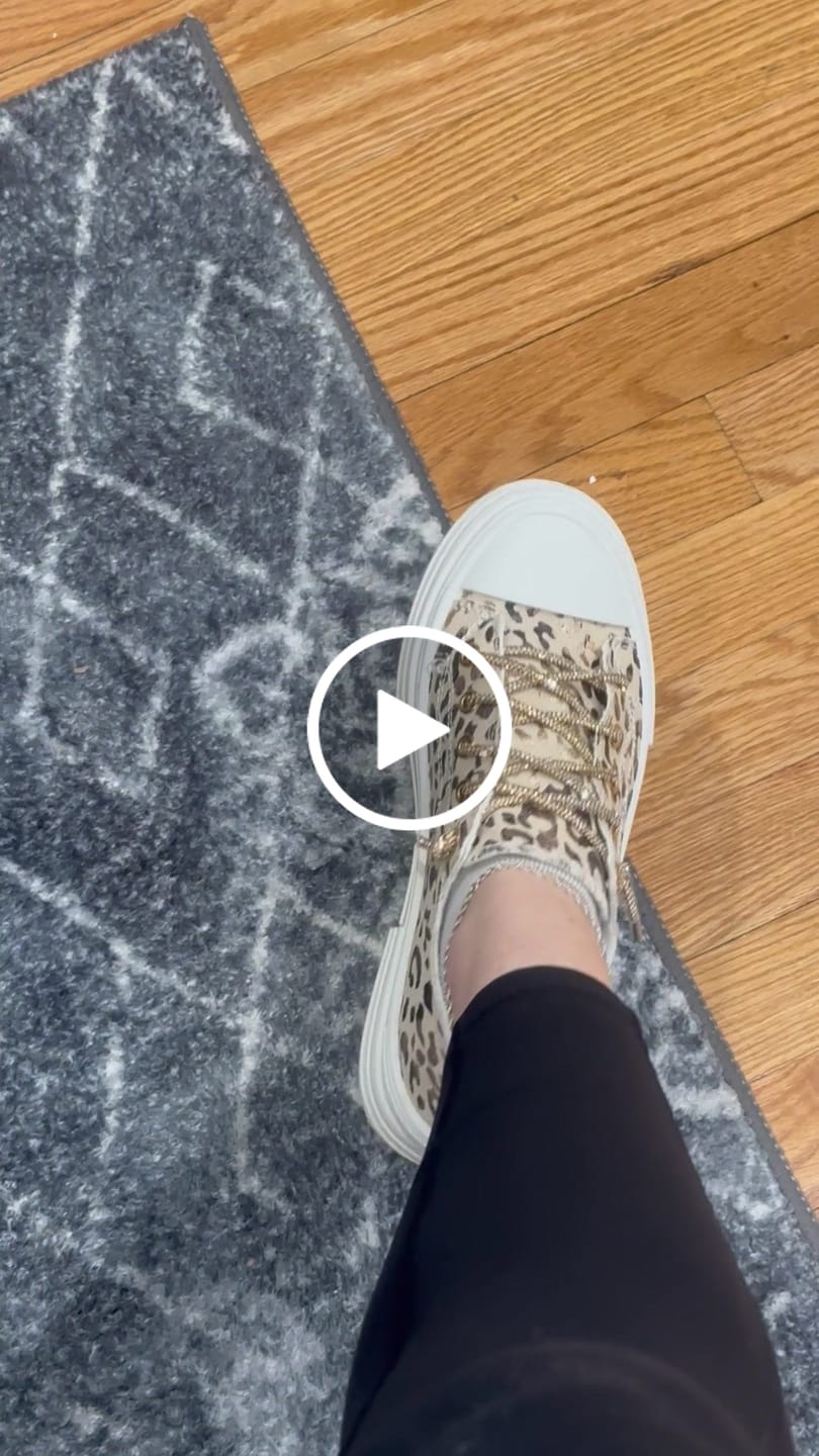 Customer video review of Very G Natural Aman Leopard Sneakers