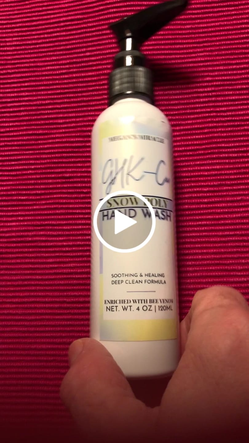 Customer video review of GHK-Cu Healing Hand Wash