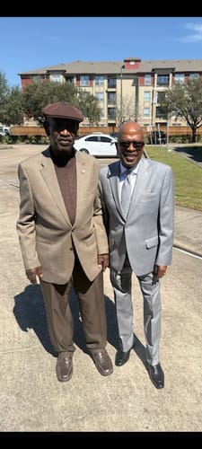 Customer photo review of Ties2you Dress Tie Black White Novelty Pattern Silk Mens Necktie Handkerchief Cufflinks Set