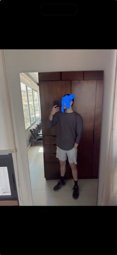 Customer photo review of Training Long Sleeve - Oxford Gray