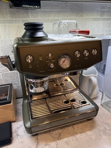 Customer photo review of High Diffusion Espresso Shower Screen - Breville