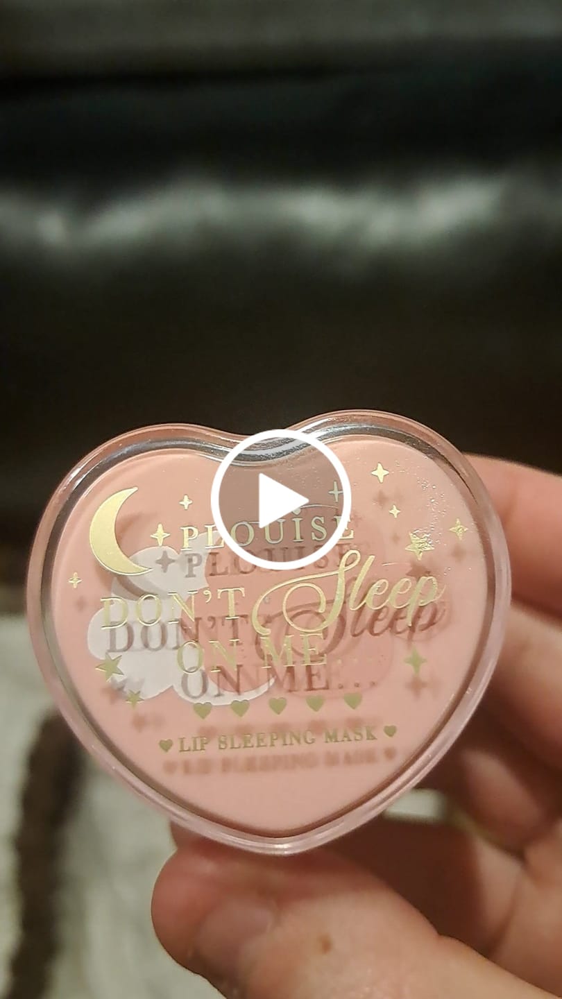 Customer video review of P.Louise Lip Sleeping Mask