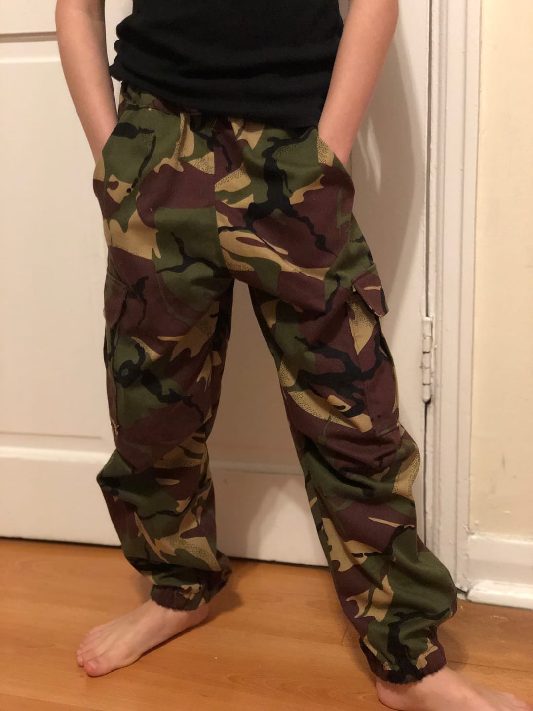 Customer photo review of Camouflage 100% Cotton Drill Fabric