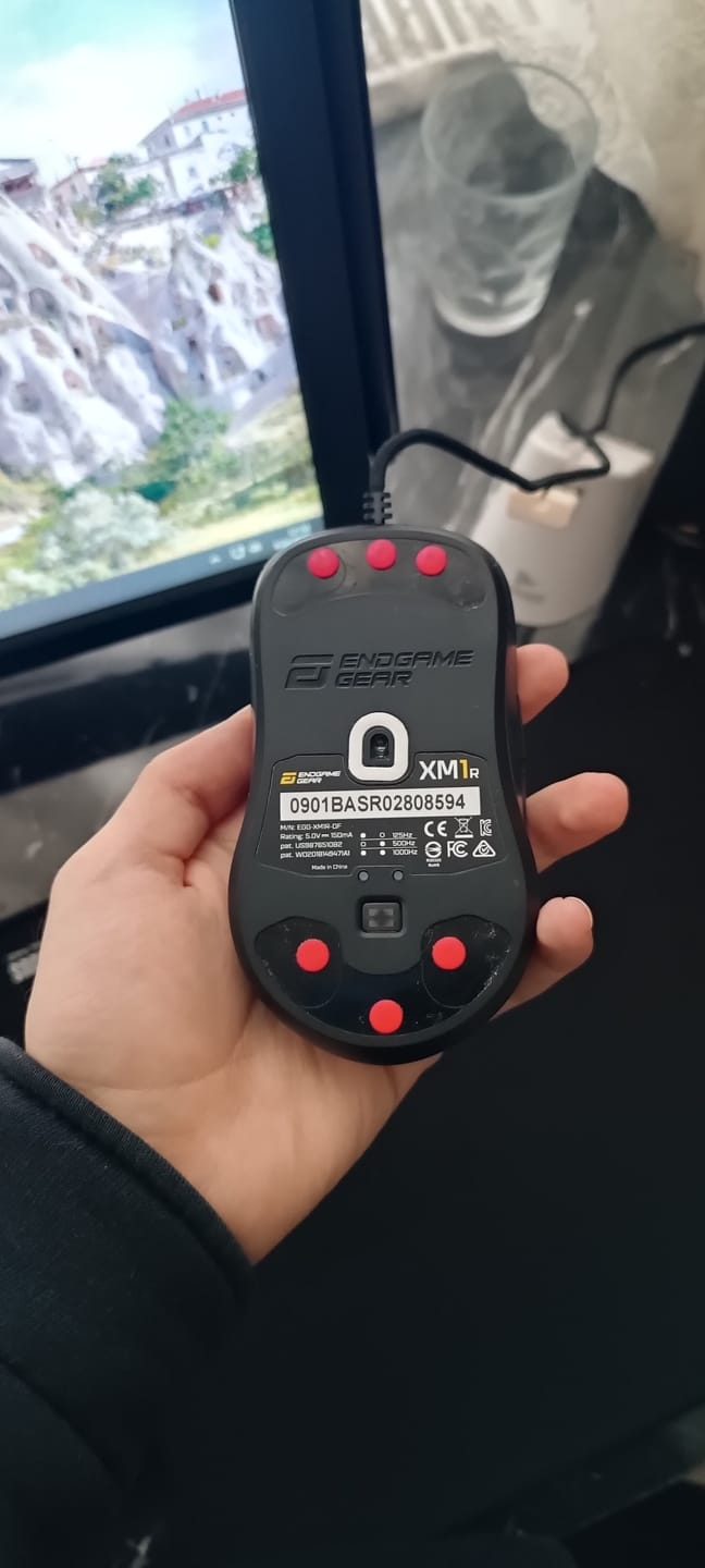Customer photo review of X-Raypad Obsidian Mouse Skates