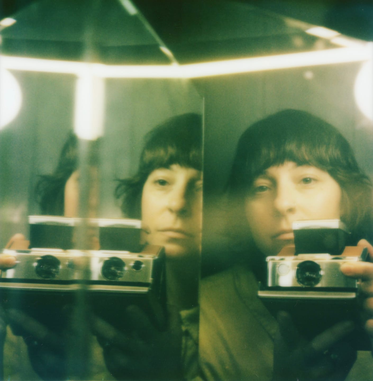 Customer photo review of Polaroid SX-70 Original Chrome Instant Camera