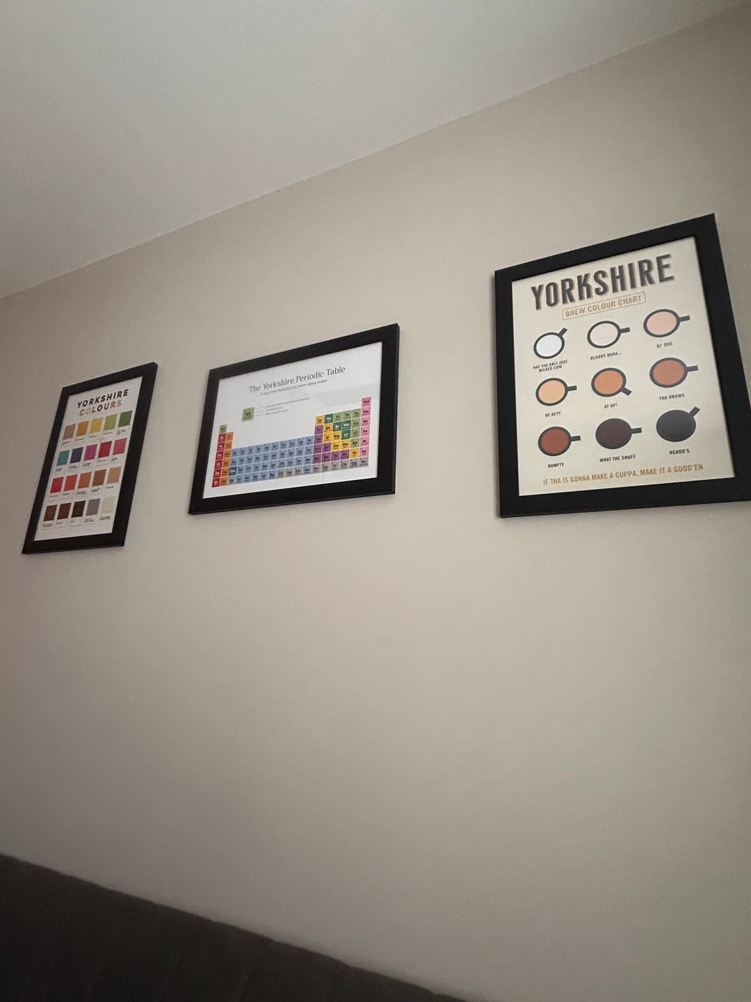 Customer photo review of Yorkshire Brew Colour Chart - Print