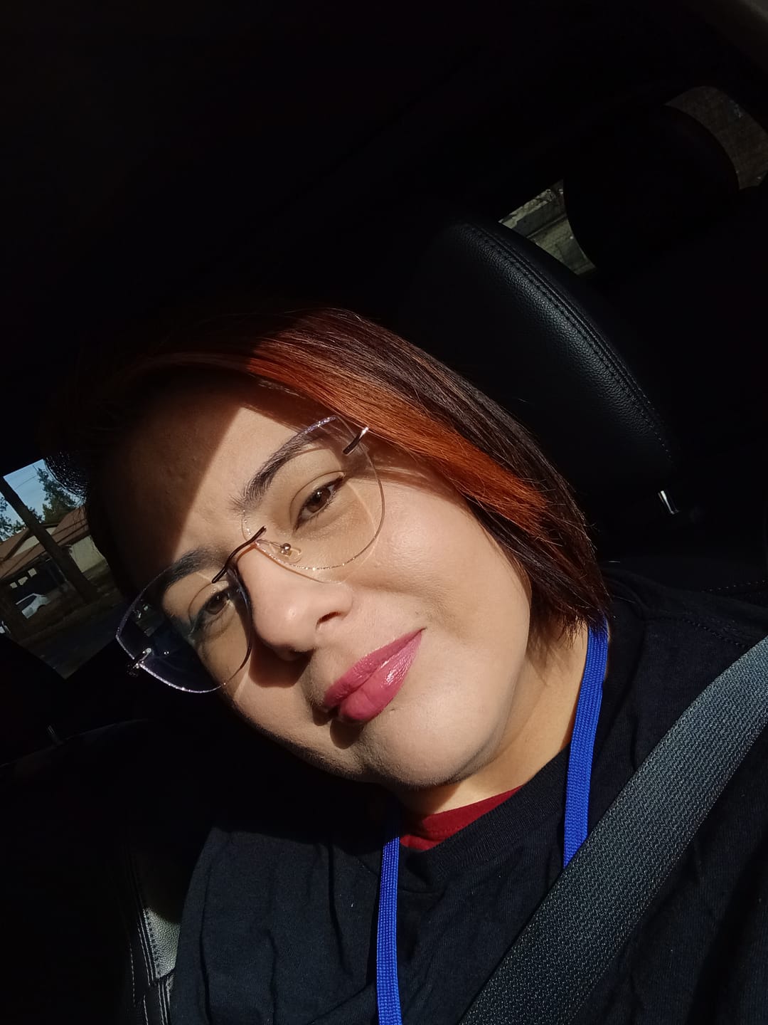 Customer photo review of Nina Eyeglasses