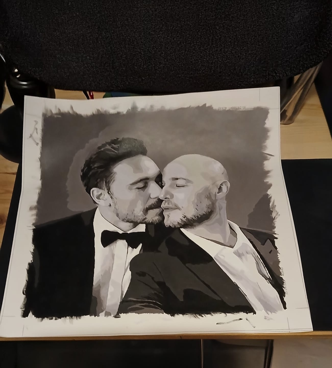 Customer photo review of Eigenes Foto - Malen nach Zahlen