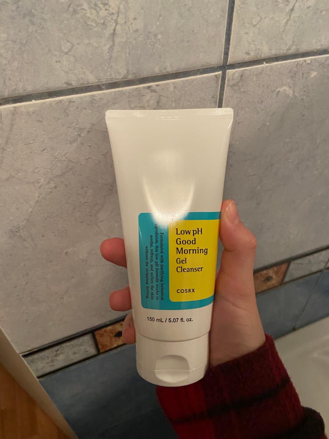 Customer photo review of Maiga sejas mazgāšanas želeja COSRX Low pH Good Morning Gel Cleanser