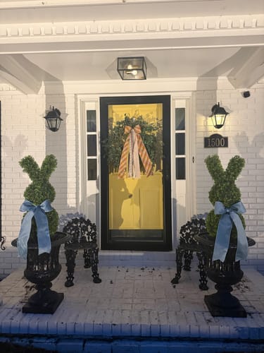 Customer photo review of Luxe Collection-Easter Grace Wreath Ribbon