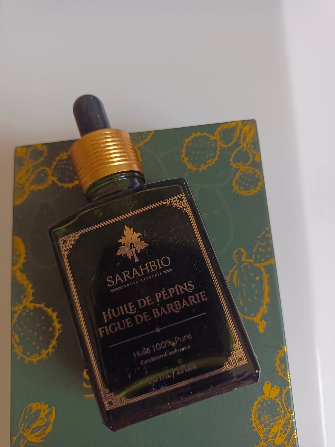 Customer photo review of Huile de pépins de figue de barbarie Bio | 30 ml