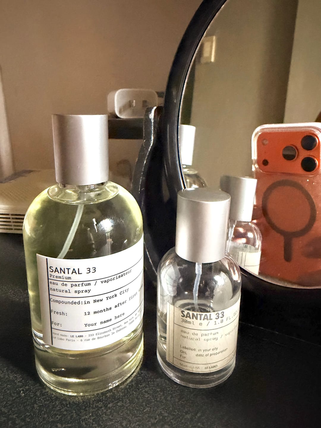 Customer photo review of Le Labo Fragrance