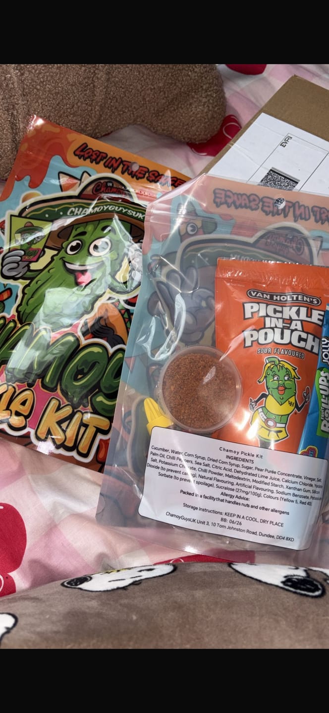Customer photo review of Chamoy Sour Pickle Kit