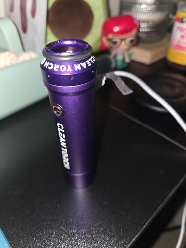 Customer photo review of Clean Torch Complete Set in Purple