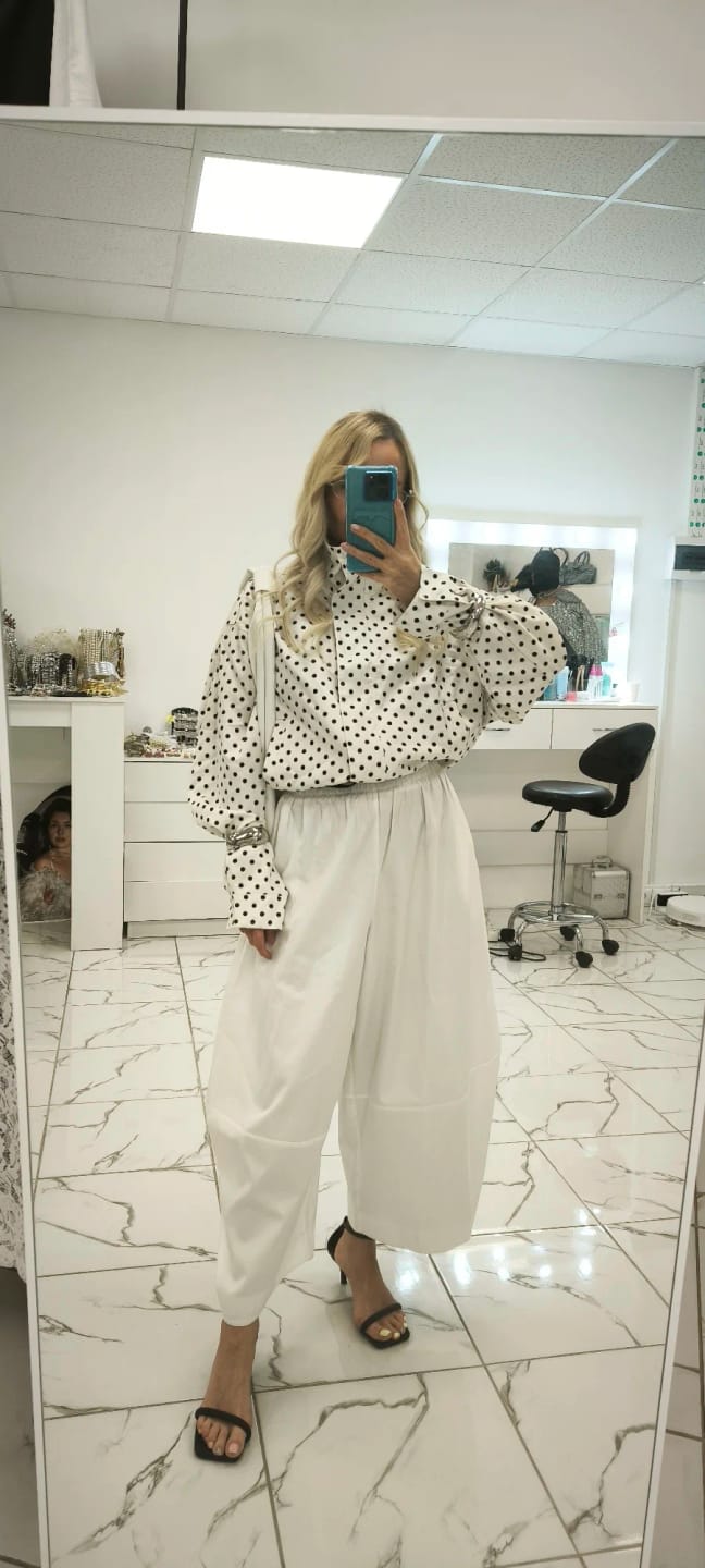 Customer photo review of Hermine Polka Dot Jacket