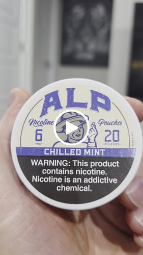 Customer video review of Chilled Mint Nicotine Pouches