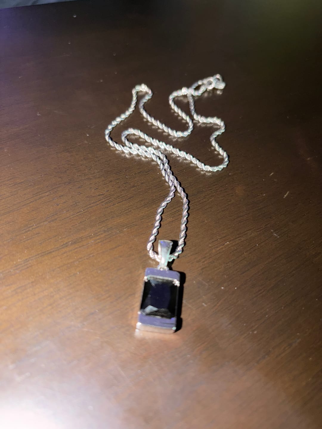 Customer photo review of Chip - Tanzanite