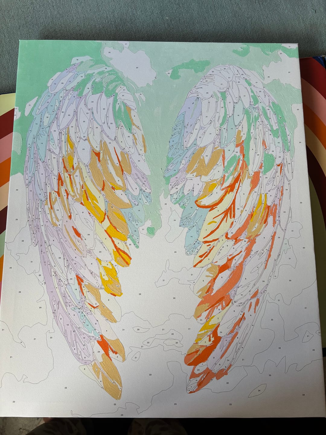 Customer photo review of Angel Wings