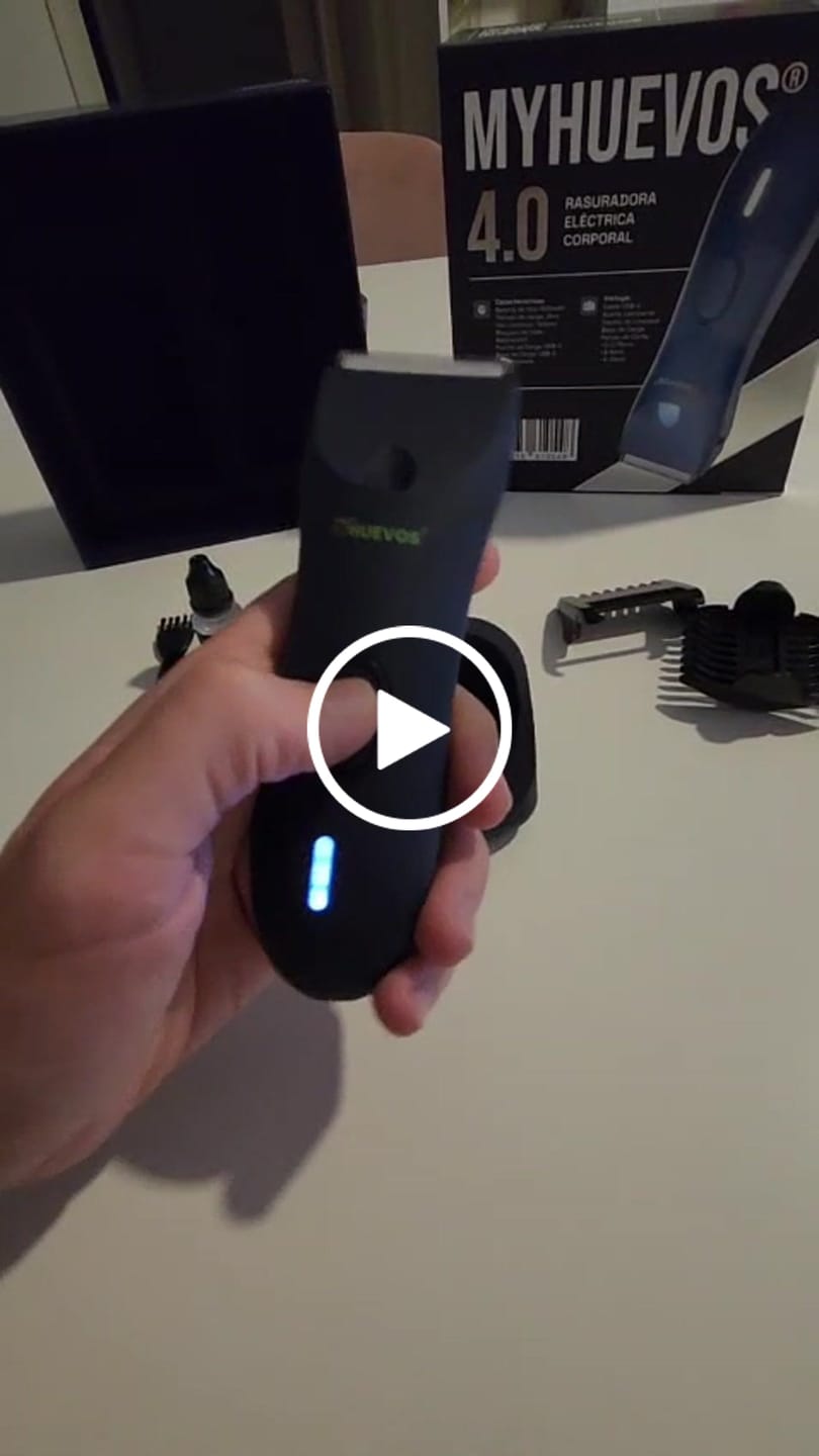 Customer video review of Rasuradora Corporal MyHUEVOS® 4.0 - Sin Cortes Ni Irritación