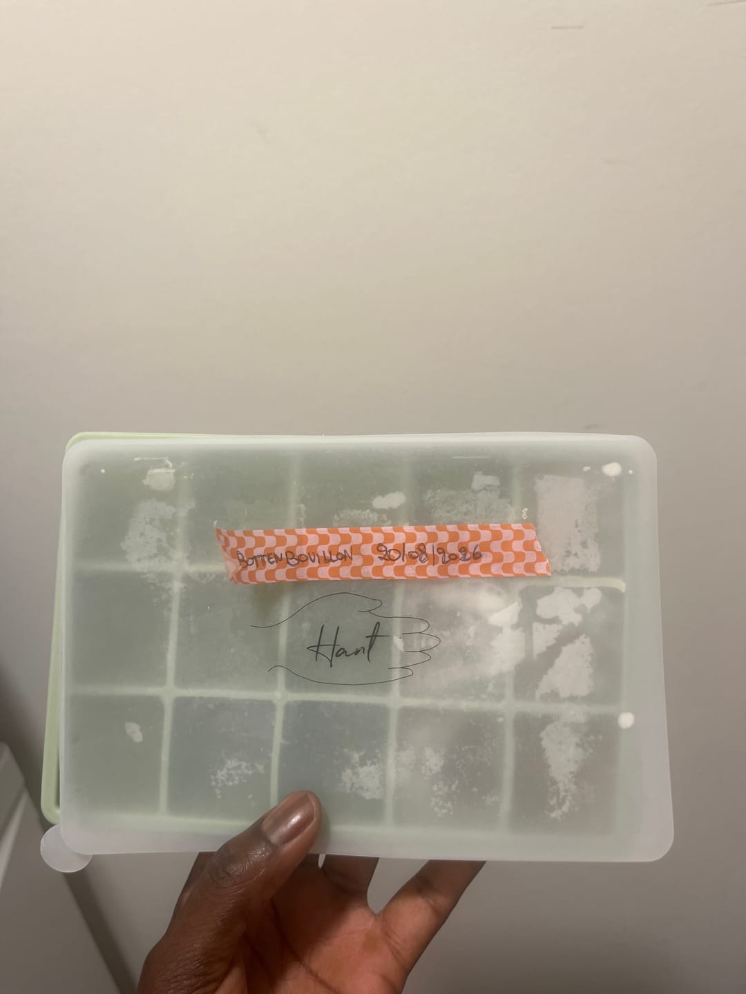 Customer photo review of Silicone Ijsblokjestray XL - Voeding Veilig - Capaciteit 400mL