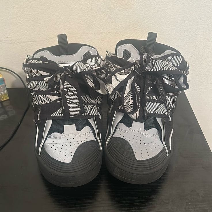 Customer photo review of Lanvin Curb black reflective