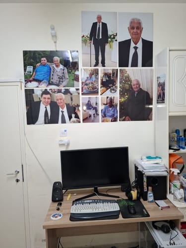 Customer photo review of יצירת פוסטר מתמגנט מתמונה