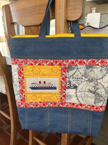 Customer photo review of Stitch & Stow PDF PATTERN