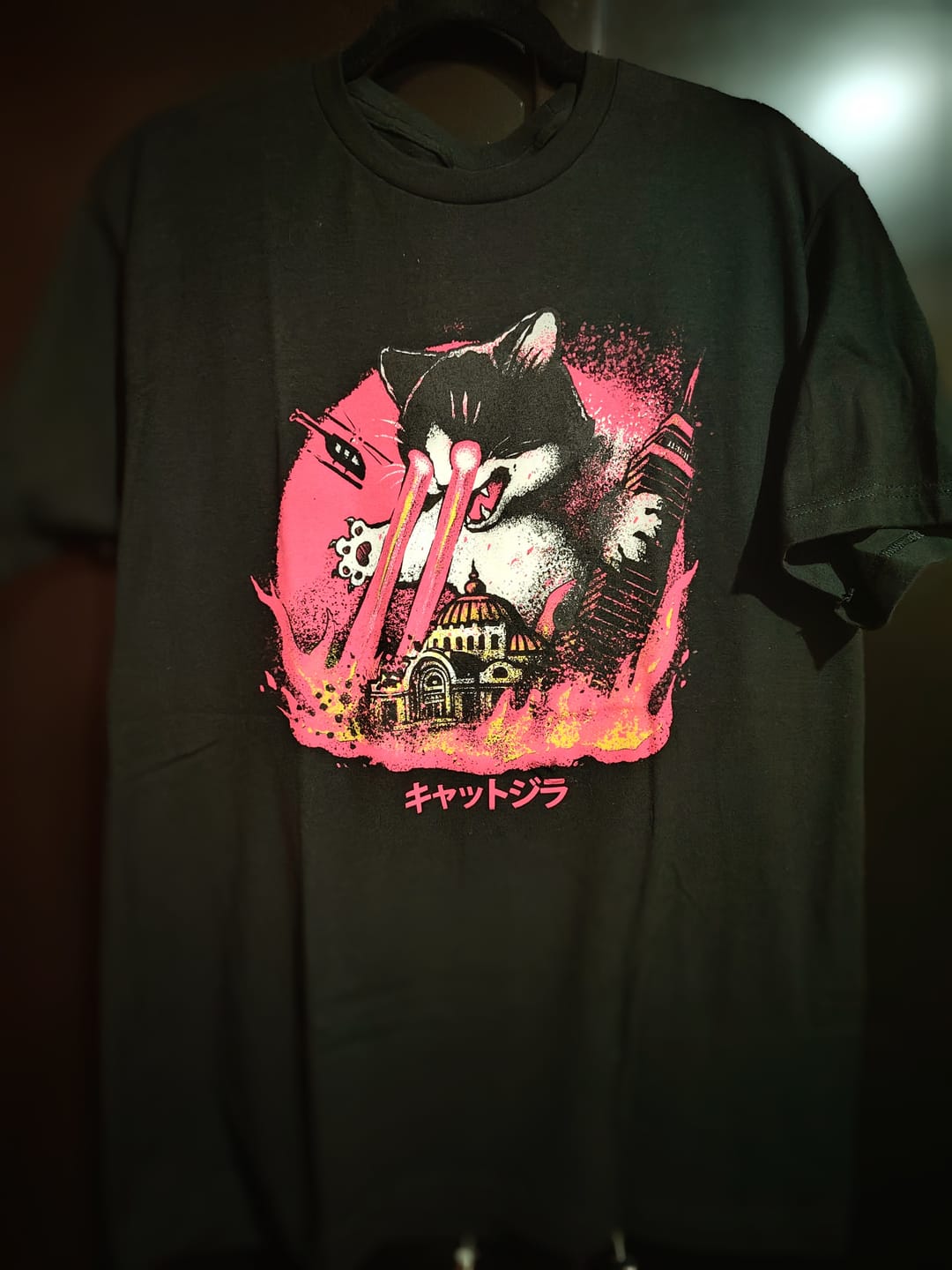 Customer photo review of Catzilla キャットジラ en la CDMX - Playera CABALLERO