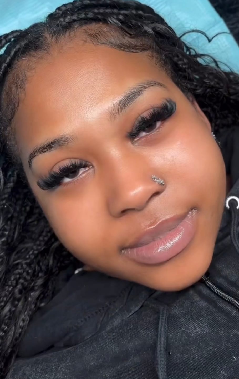 Customer photo review of Birdie Lashes