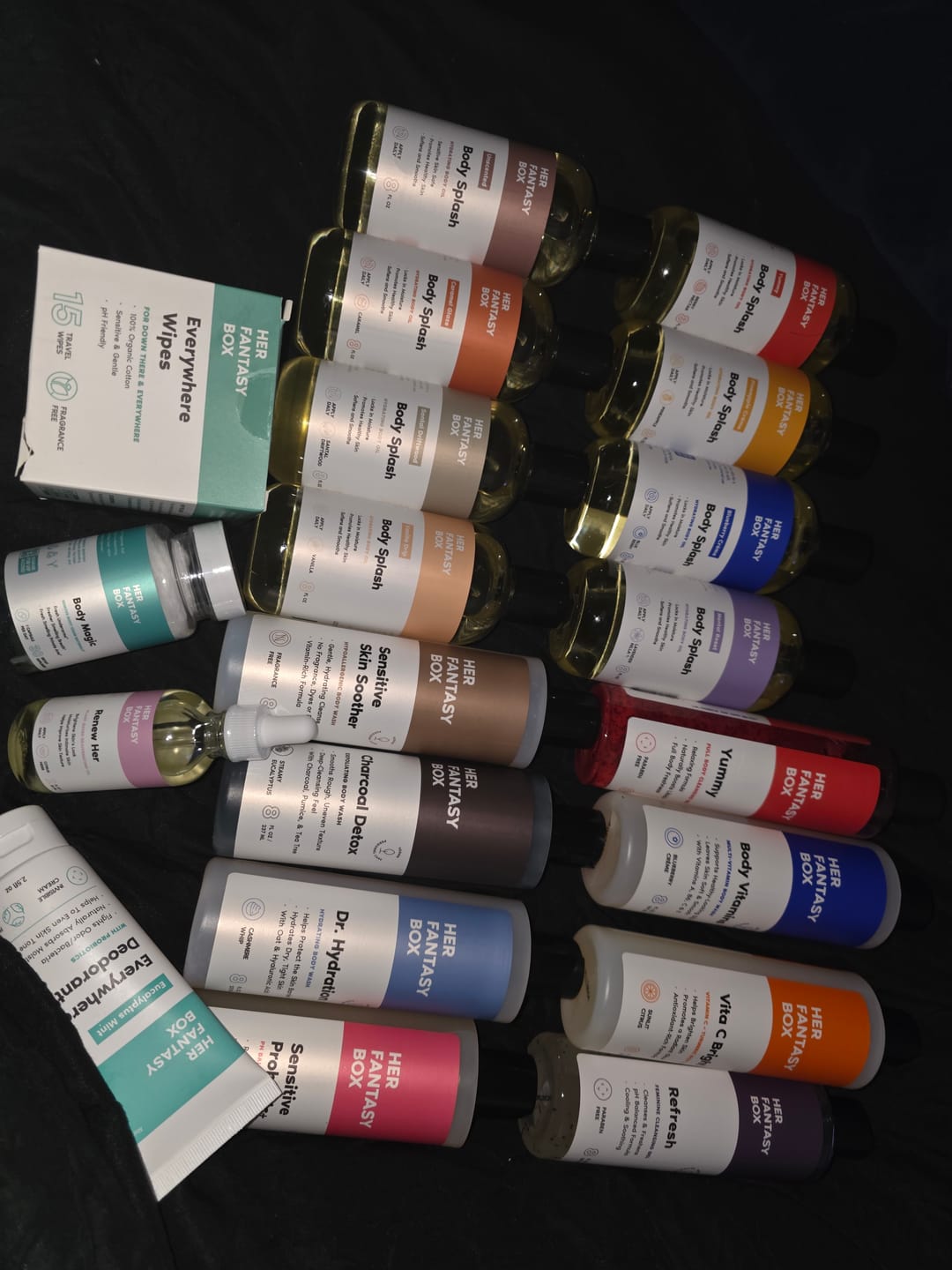 Customer photo review of The Everything Body Care Bundle