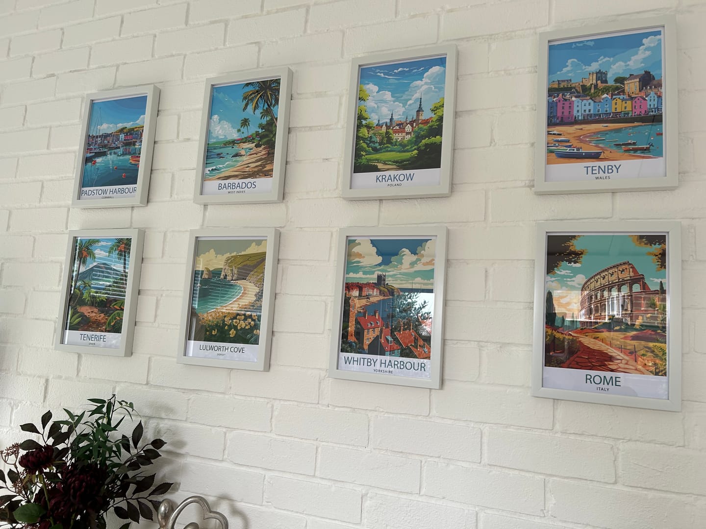 Customer photo review of Tenerife Spain Travel Poster Tenerife