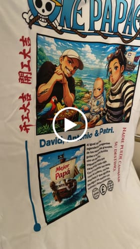 Customer video review of One Papá - personalizable