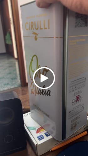 Customer video review of 1 lattina di olio extravergine di oliva • 5 Litri